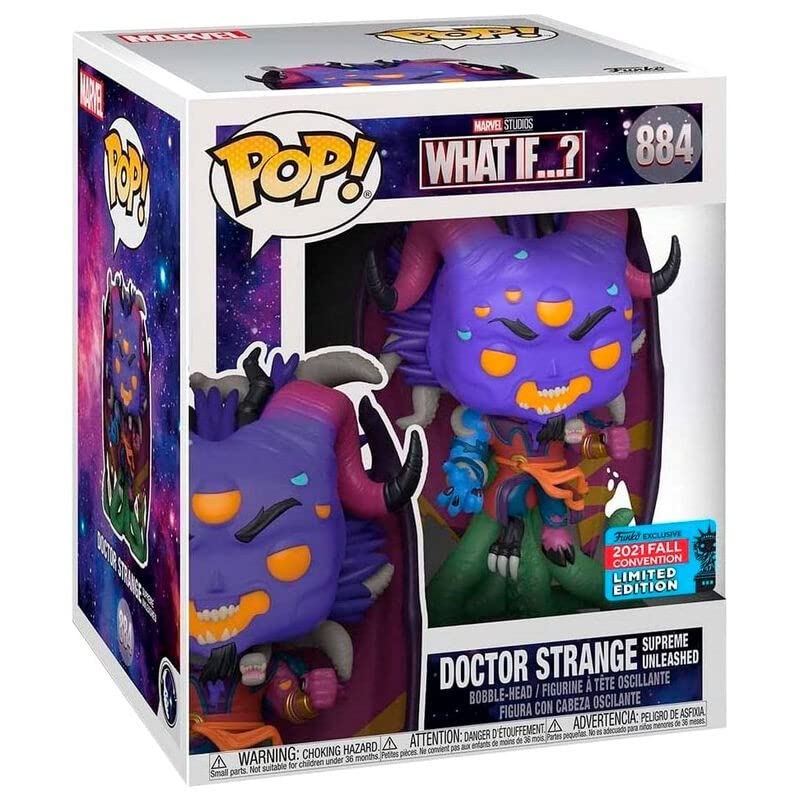 Funko Pop Marvel What If Doctor Strange Supreme Unleashed 55529 Funko Pop Marvel What If Doctor Strange Supreme Unleashed 55529